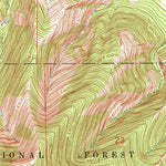 United States Geological Survey The Arch, MT (1961, 24000-Scale) digital map