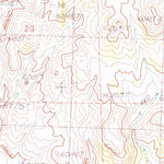United States Geological Survey The Baldies, NV (1989, 24000-Scale) digital map