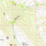 United States Geological Survey The Banjo, NV (1980, 24000-Scale) digital map