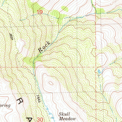 United States Geological Survey The Banjo, NV (1980, 24000-Scale) digital map