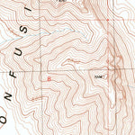 United States Geological Survey The Barn, UT (1991, 24000-Scale) digital map