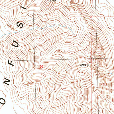 United States Geological Survey The Barn, UT (1991, 24000-Scale) digital map