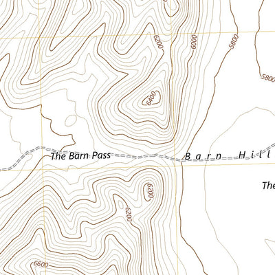 United States Geological Survey The Barn, UT (2023, 24000-Scale) digital map
