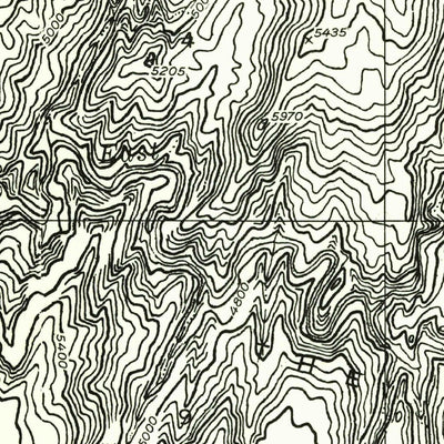 United States Geological Survey The Barracks, UT (1956, 24000-Scale) digital map