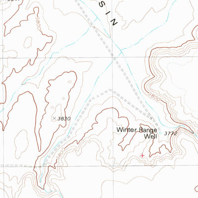 United States Geological Survey The Basin, OR (1979, 24000-Scale) digital map