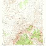 United States Geological Survey The Basin, TX (1971, 24000-Scale) digital map
