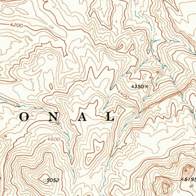 United States Geological Survey The Basin, TX (1971, 24000-Scale) digital map
