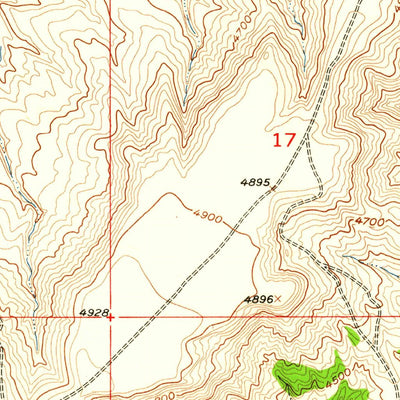 United States Geological Survey The Big Slide, MT (1956, 24000-Scale) digital map