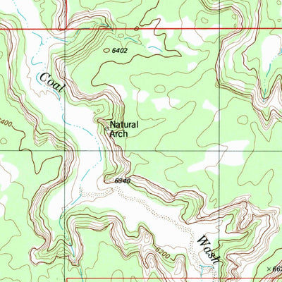 United States Geological Survey The Blocks, UT (1983, 24000-Scale) digital map