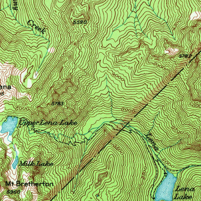 United States Geological Survey The Brothers, WA (1947, 62500-Scale) digital map