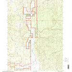 United States Geological Survey The Bull Pasture, OR (1998, 24000-Scale) digital map