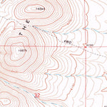 United States Geological Survey The Buttes, NV (1971, 24000-Scale) digital map