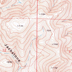 United States Geological Survey The Buttes, NV (1971, 24000-Scale) digital map