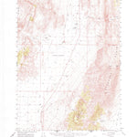 United States Geological Survey The Cedars, NV (1961, 62500-Scale) digital map