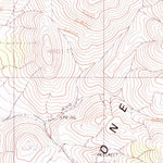 United States Geological Survey The Cedars, NV (1990, 24000-Scale) digital map