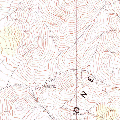 United States Geological Survey The Cedars, NV (1990, 24000-Scale) digital map