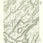 United States Geological Survey The Cheesebox, UT (1954, 24000-Scale) digital map