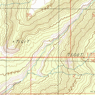 United States Geological Survey The Cheesebox, UT (1987, 24000-Scale) digital map