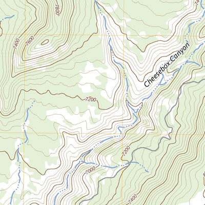 United States Geological Survey The Cheesebox, UT (2023, 24000-Scale) digital map