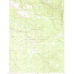 United States Geological Survey The Cockscomb, OR (1990, 24000-Scale) digital map
