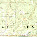 United States Geological Survey The Cockscomb, OR (1990, 24000-Scale) digital map