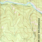 United States Geological Survey The Cockscomb, OR (1990, 24000-Scale) digital map