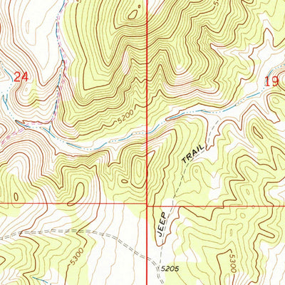 United States Geological Survey The Cove, ID-UT (1973, 24000-Scale) digital map