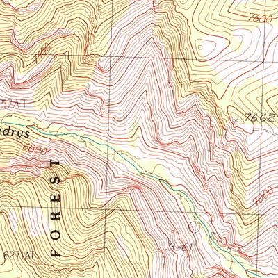 United States Geological Survey The Cove, NV-UT (1986, 24000-Scale) digital map