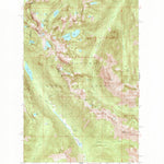 United States Geological Survey The Cradle, WA (1965, 24000-Scale) digital map