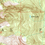 United States Geological Survey The Cradle, WA (1965, 24000-Scale) digital map
