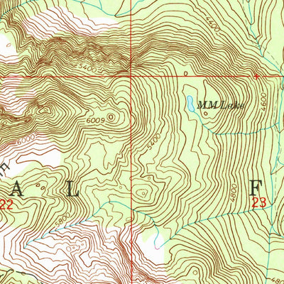 United States Geological Survey The Cradle, WA (1965, 24000-Scale) digital map