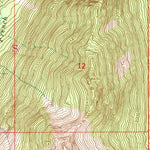 United States Geological Survey The Cradle, WA (1965, 24000-Scale) digital map
