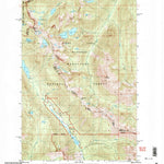 United States Geological Survey The Cradle, WA (2003, 24000-Scale) digital map