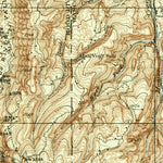 United States Geological Survey The Dalles, OR-WA (1934, 125000-Scale) digital map