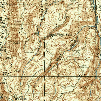 United States Geological Survey The Dalles, OR-WA (1934, 125000-Scale) digital map