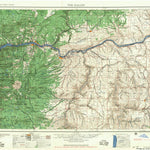 United States Geological Survey The Dalles, OR-WA (1957, 250000-Scale) digital map