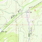 United States Geological Survey The Dalles South, OR-WA (1977, 24000-Scale) digital map