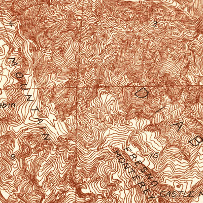 United States Geological Survey The Dark Hole, CA (1934, 31680-Scale) digital map