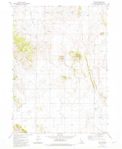United States Geological Survey The Dip, ID (1981, 24000-Scale) digital map