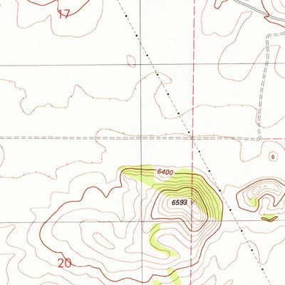United States Geological Survey The Dip, ID (1981, 24000-Scale) digital map