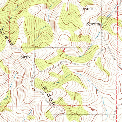 United States Geological Survey The Dip, ID (1981, 24000-Scale) digital map