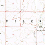 United States Geological Survey The Flat Tops, UT (1963, 62500-Scale) digital map