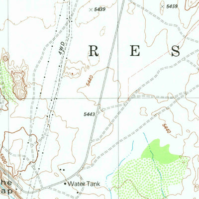 United States Geological Survey The Gap, AZ (1981, 24000-Scale) digital map