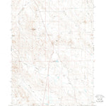 United States Geological Survey The Gap, WY (1971, 24000-Scale) digital map