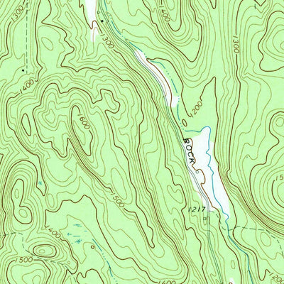 United States Geological Survey The Glen, NY (1968, 24000-Scale) digital map