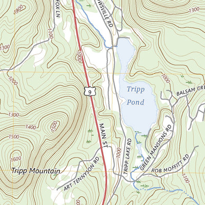 United States Geological Survey The Glen, NY (2023, 24000-Scale) digital map