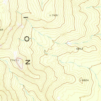 United States Geological Survey The Gouge Eye, NV (1978, 24000-Scale) digital map