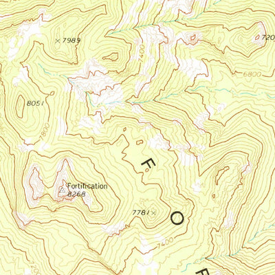 United States Geological Survey The Gouge Eye, NV (1978, 24000-Scale) digital map