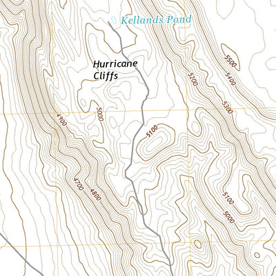 United States Geological Survey The Grandstand, AZ (2021, 24000-Scale) digital map