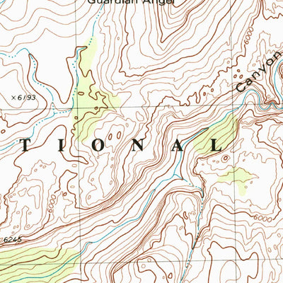 United States Geological Survey The Guardian Angels, UT (1980, 24000-Scale) digital map